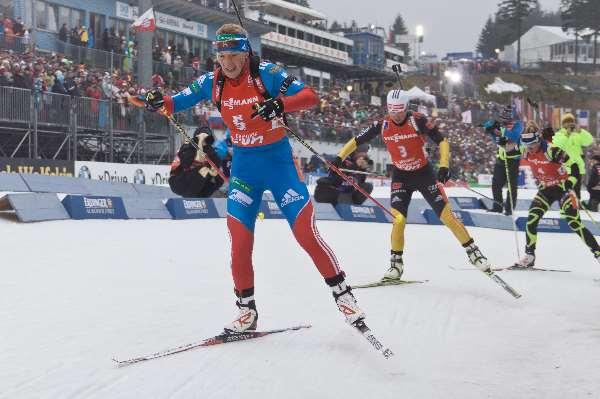 Overview Biathlon Biathlon is one of the most challenging winter games which gives thrilling experience in chilled winter. This winter sport is a mixture of cross-country skiing and rifle shooting.