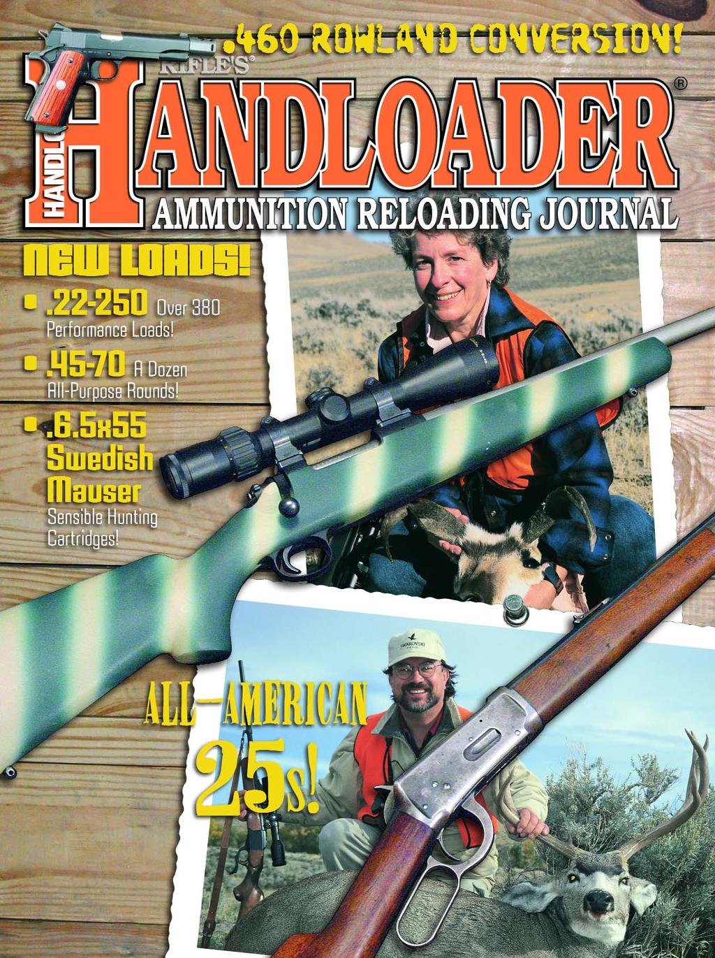 June 2007 No. 247 Rifle Magazine Presents - HANDLOADER $4.