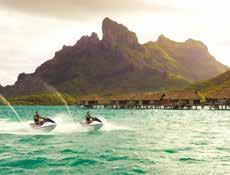 WAVE RUNNER GUIDED TOUR Activity description: Explore the entire island of Bora Bora by lagoon, while riding a Wave Runner