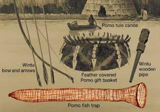 Lesson 4 California Indian People: Exploring Tribal Regions Hunting and Gathering Resources in the Local Tribal Region Lesson 4 page 3 of 7 Name: North Central Tribal Region: Pomo Fish Trap People