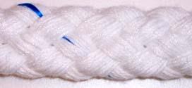 To order call: 209-632-9708 or fax 209-632-5420 Page 5 HOLLOW BRAIDED SPUN POLYESTER Feels like cotton, soft and fuzzy.
