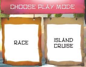 Main Menu When you open Tropical Heat the Main Menu is displayed. Press Play to choose a level and begin playing. Press Options to set difficulty level, graphics quality, music, and Jet Ski controls.