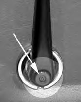 A safety ring (umbrella) keeps the lever from being accidentally moved to engage the transmission.