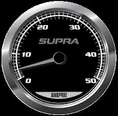 Tachometer Speedometer The tachometer indicates the engine revolutions per minute (RPM).