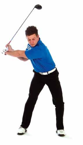 So at the point of impact your clubface may be square, but if your path is from out-to-in, the result is a glancing blow.