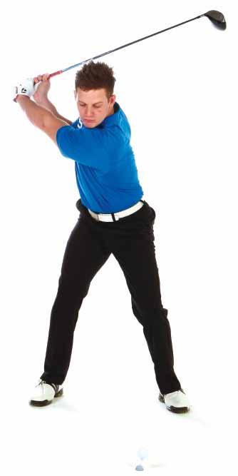 This means the ball is struck too early in the swing arc and the clubface will be open. from the address right through the swing. Your head is an extension of your centre point.