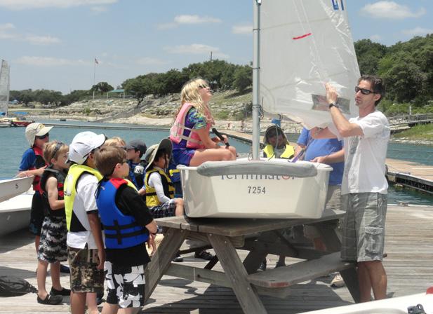 The Learn to Sail classes in place at LCYC 20 years ago consisted of Adult Sail Training run by Dick Edwards and John Instructor Chris Besch and future sailors.