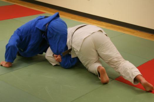 1-Sometimes, the attacker will use a roll or turn in order to secure an armlock or strangle.