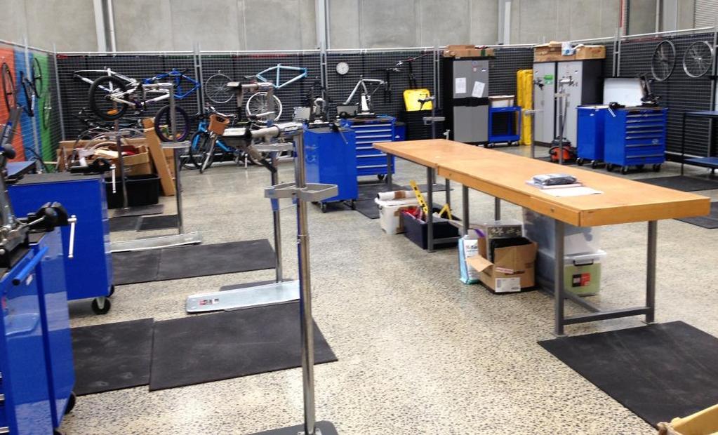 2018 Bike Mechanic Prgrammes / NZQA Apprved Training Centres Auckland Ash Rad, Wiri, Manukau The Aspire2 Trades centre is newly built and includes ur fully-equipped bicycle mechanic wrkshp.