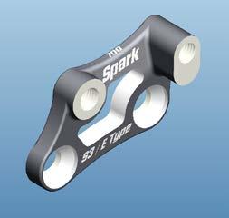 This adapter can be ordered at the SCOTT distribution with parts number: 235276 FD mount plate Set Spark 700 2014 235278 FD mount plate Set Spark 900 2014 1.