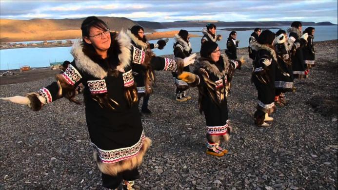 Drum dancing was a popular dance for the Inuit.