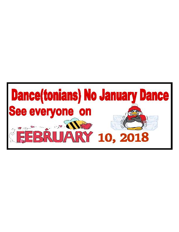 January Dances 76 Club Saturday, January 13,