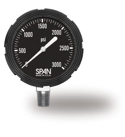 SPAN Sub Sea Gauges Sub Sea Pressure Gauges Born in the Oil Patch in 1970, the SPAN liquid filled pressure gauge was the standard for offshore platform, ROV, panel makers