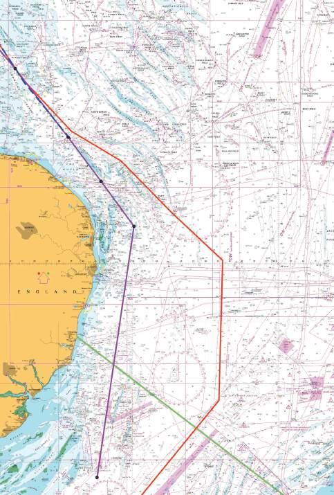 Reproduced from Admiralty Charts BA 1406-0 and 1408-0 by permission of the Controller of HMSO and the UK Hydrographic Office Key Muros track Muros