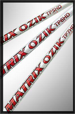 Practical Use of World's Top-grade Shafts Matrix shafts were used by 9 winners of 12th PGA tour in 2009~10 season OZIK HD6 is the No.