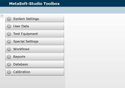 From the toolbox menu select Calibration Select Calibration Gases and