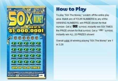 search engine and you ll find the site. Look for any new Scratch-Off ticket designs and whether or not the top prize has been issued.