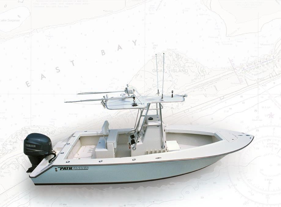 The Pathfinder 2300-DV is the only 23' offshore boat in the world built with VARIS technology throughout all four major components...the hull, the stringer grillage, floor and cockpit, and the deck cap.