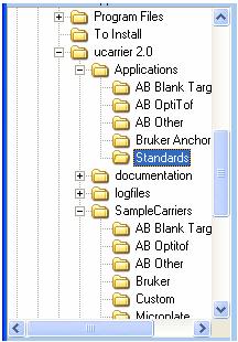 only tray files are displayed via in the tray editor).. Folder browser: Folder structure of the computer.