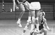 1970 AT UCLA The Bruins won the first NCAA championship in Pauley Pavilion by surviving a round-robin tournament and easily sweeping Long Beach State in the final.