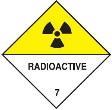 2 Radioactive material Risk of exothermic decomposition at elevated temperatures, contact with other substances (such as acids, heavy-metal compounds or