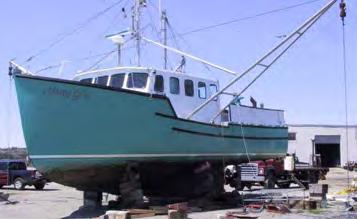 ABOUT THE BOAT Misty Girl Conversion With the decline of the east coast fish stock, more fishing boats are being retired.