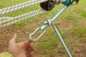 Transfer Tension Once you are done tensioning your line, it is very