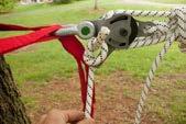 carabiner. Here are details on this knot: http://www.animatedknots.