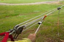 Rigging The BC Classic Longline Kit Step 13 Begin tensioning the line by pulling on the