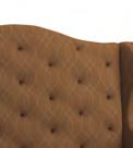 BOOTHS SALISBURY Best for Freestanding Applications Tufted Inside Back Wood Legs Available in Standard Wood Finishes Foam & Web Seat Singles - Upholstered