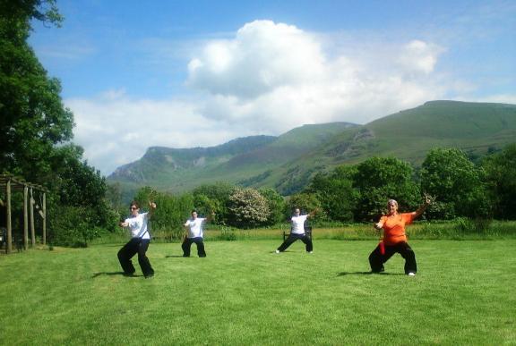 foothills of Mount Snowden in North Wales. Taiji has its roots in Daoist philosophy.
