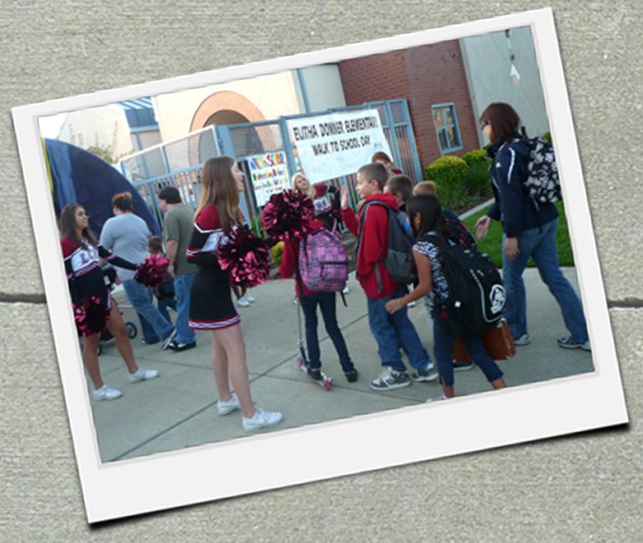 Walk to School Day An event that provides the opportunity to bring the