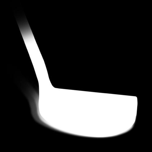 It s an elegant, heel-shafted mallet machined from soft carbon