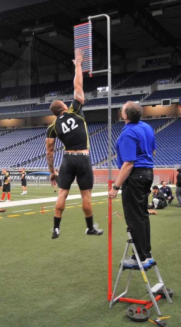 VERTICAL JUMP 1. VJ Director will measure 18 and/or 24