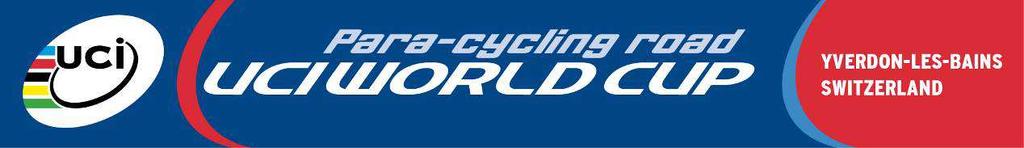 UCI PARA-CYCLING ROAD WORLD CUP Yverdon-les-Bains / Switzerland From 14 to 16 June 2015 INFORMATION BULLETIN (03.05.