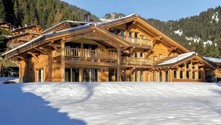 including a double Terraces & balconies this chalet provides a luxurious residence