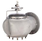 Featuring a pressurized PTFE seat and protected FEP diaphragms, these valves can be used for pilot operated pressure relief and simultaneously provide vacuum relief, either via weight