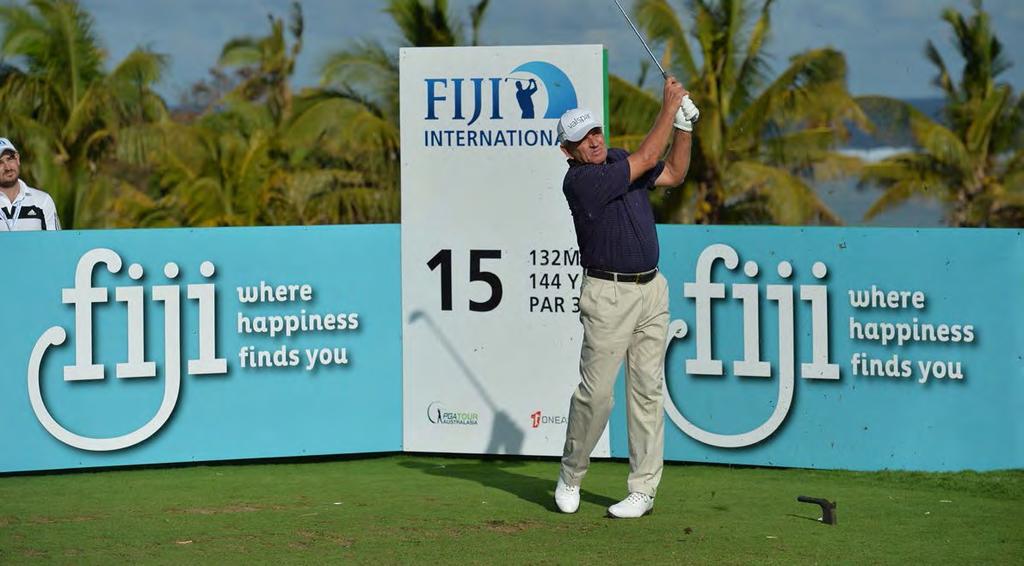 Other players in the field included three time Major Champion, Nick Price, Fiji s Dinesh Chand, India s highest ranked and world top 100 player, Anirban Lahiri, China s top ranked players,