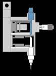 compatibility and varying dispense volumes Remote or syringe feed configurations provide positive feed pressure using regulated air supply Syringe or Remote Material Supply Configurations