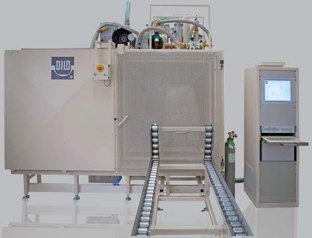 Special DILO Equipment Special equipment Intelligent gas handling in customer specific versions Automated production process with permanent monitoring of the quality requires intelligent and