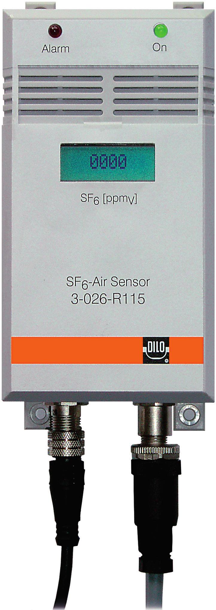 Measuring devices Room monitoring devices For monitoring the air of indoor plant in permanent operation 3-026-R115 Air Sensor The device even detects smallest concentrations and displays the current