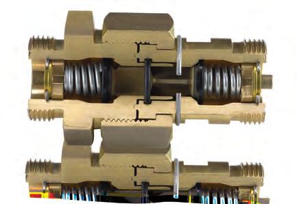 Valves and Couplings DILO sealing principle open coupling closed coupling DILO couplings allow a connection to be made by simply screwing the two coupling