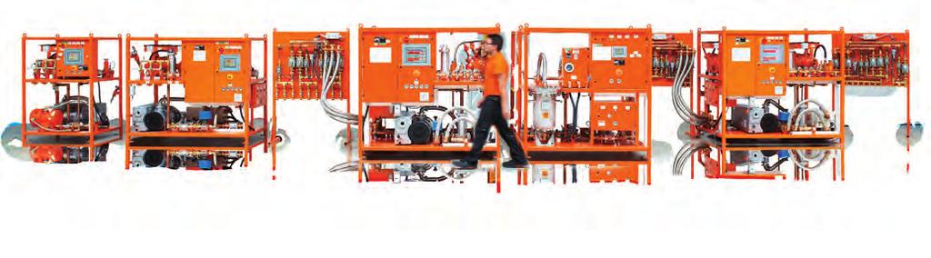 For switchgear production DILO offers two solutions: The stand alone unit and the complete