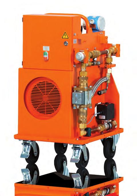 B131R41 Mobile oilfree suction pump unit 15 m 3 /h Final vacuum < 1 mbar Technical data: Dimensions: L 550 mm, W 430 mm, H 800 mm Weight: 80 kg Operating voltage: 200-240 V / 50-60 Hz alternating