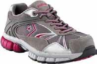 Wrap Around Shank Stabilizer Tri-Density Rubber Outsole Color - Grey/Silver/Pink Metal Free R185 $69.