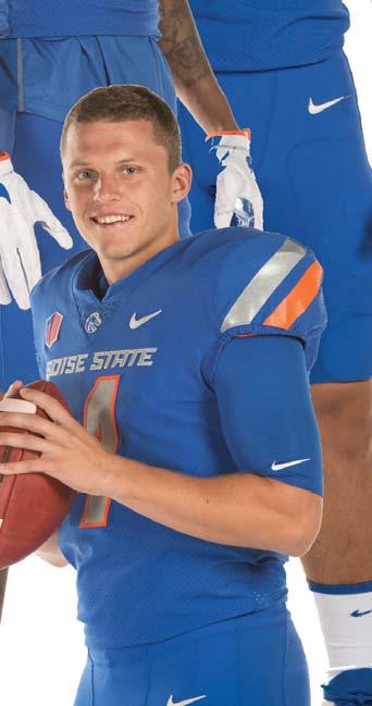 ..also ranked second in touchdown passes (20) and completion percentage (63.6). >> Set the Boise State and MW freshman records with 469 passing yards at UNLV on Oct.