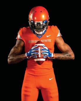 Included in the new slate are blue, orange and white, and the jerseys feature new stripes on the sleeves and Blue Collar