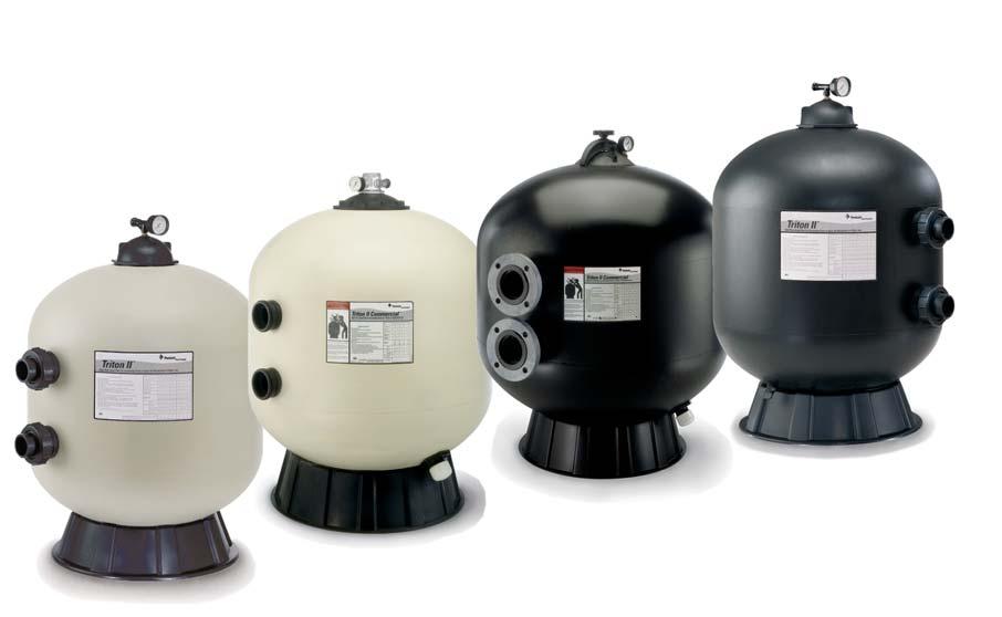 Triton Fiberglass Sand Filters Overview Triton II Sand Filters The #1 sand filter in the world 1 Section 1 Introduction Triton II is the result of over 40 years of product evolution and refinement.