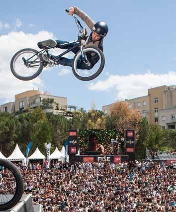 A LOOK BACK AT THE 2014 EDITION FISE WORLD MONTPELLIER First stop of the World Series and birthplace of FISE, the event features 5 action sports and over 70 competitions throughout 5 days : BMX