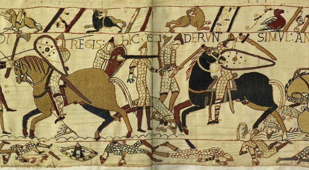 Figure 7, Bayeux Tapestry,